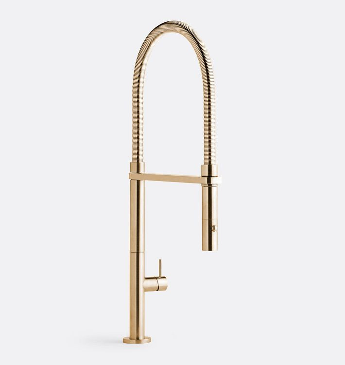 Poetto Culinary Kitchen Faucet Short Stick Handle | Rejuvenation