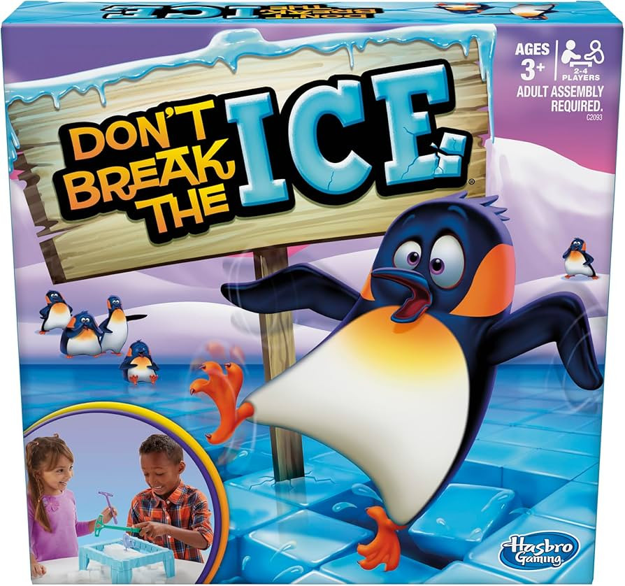 Hasbro® Don’t Break The Ice Game, Classic Version for Ages 3+ Years, 2-4 Players | Amazon (US)