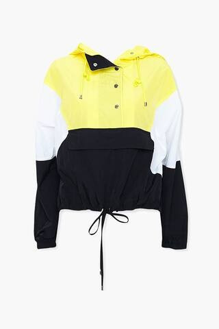 Colorblock Button-Up Anorak | Forever 21 (US)
