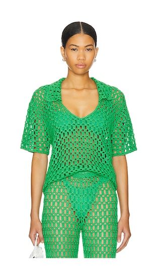 Rue Top in Kelly Green | Revolve Clothing (Global)