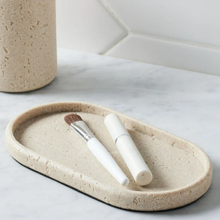 Better Homes & Gardens Faux Stone Accessory Tray - Walmart.com | Walmart (US)