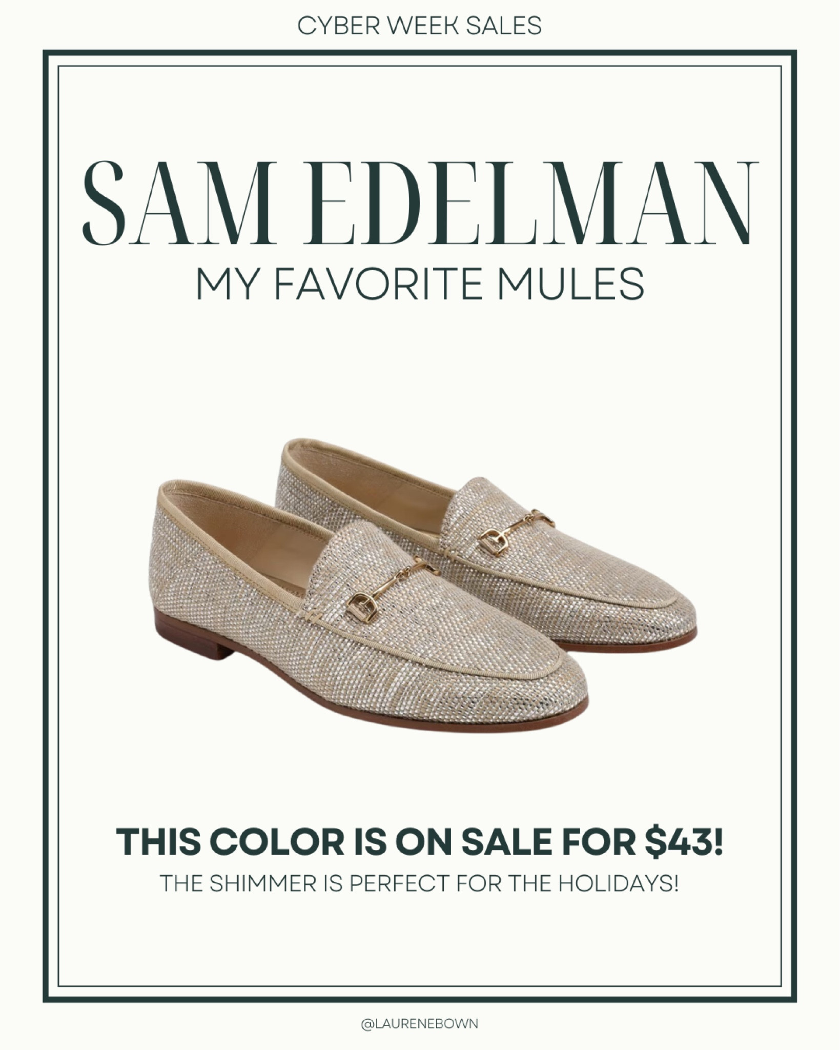 My favorite mules on sale in some fabrics and colors! 

#LTKSaleAlert #LTKShoeCrush #LTKCyberWeek