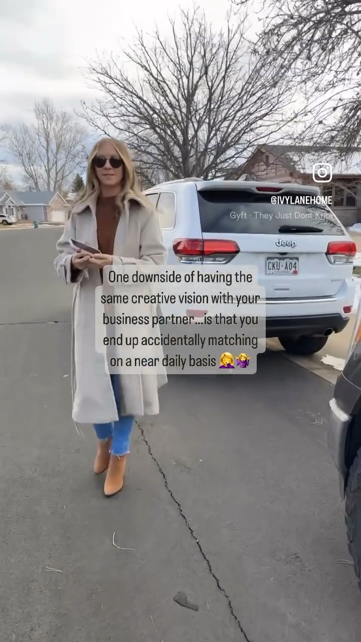 Since so many people ask about these coats, here you go!

#coats #coat #trench #trenchcoat

#LTKworkwear #LTKVideo #LTKstyletip