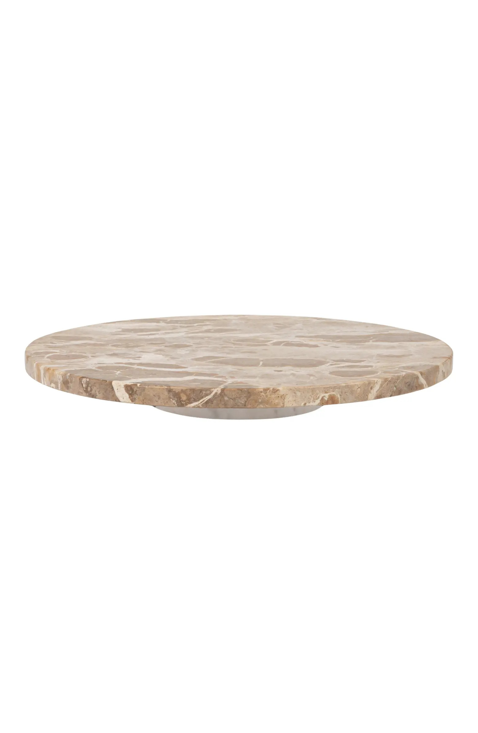 Scandinavian Round Marble Lazy Susan | Nordstrom