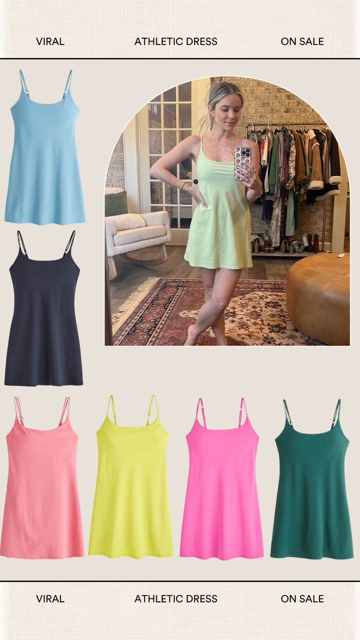 Viral athletic dress from Abercrombie is on sale for Memorial Day! Don’t forget to shop the best sales this weekend! 

#LTKfit #LTKSeasonal #LTKFind