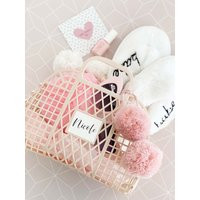 Valentines Day Gift Basket Kids Valentine Ideas Galentines Party Favors For Friends Personalized | E | Etsy (US)