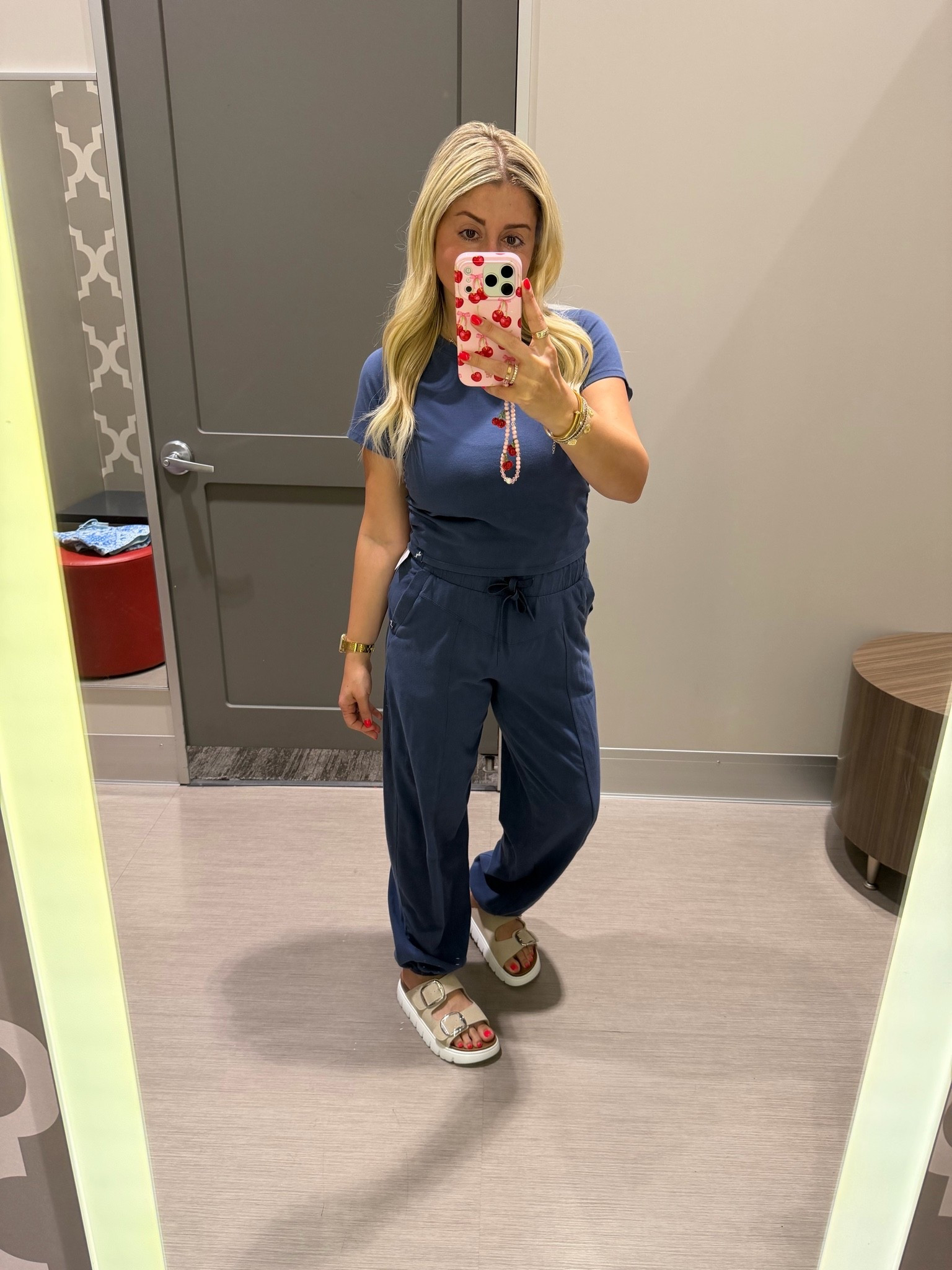 Love this @Target set! 
M top
Small pants
Free people Look for less
