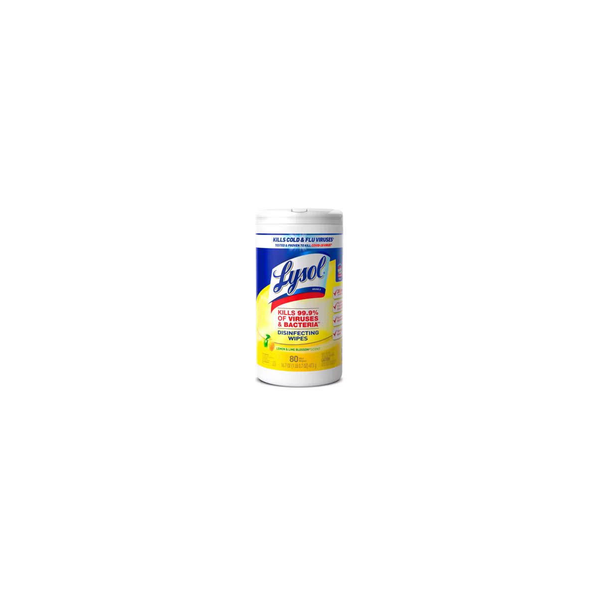 Lysol Lemon and Lime Blossom Disinfecting Wipes- 80ct | Target