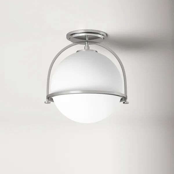 Colvin 1 - Light 11.5'' Simple Globe Semi Flush Mount | Wayfair North America
