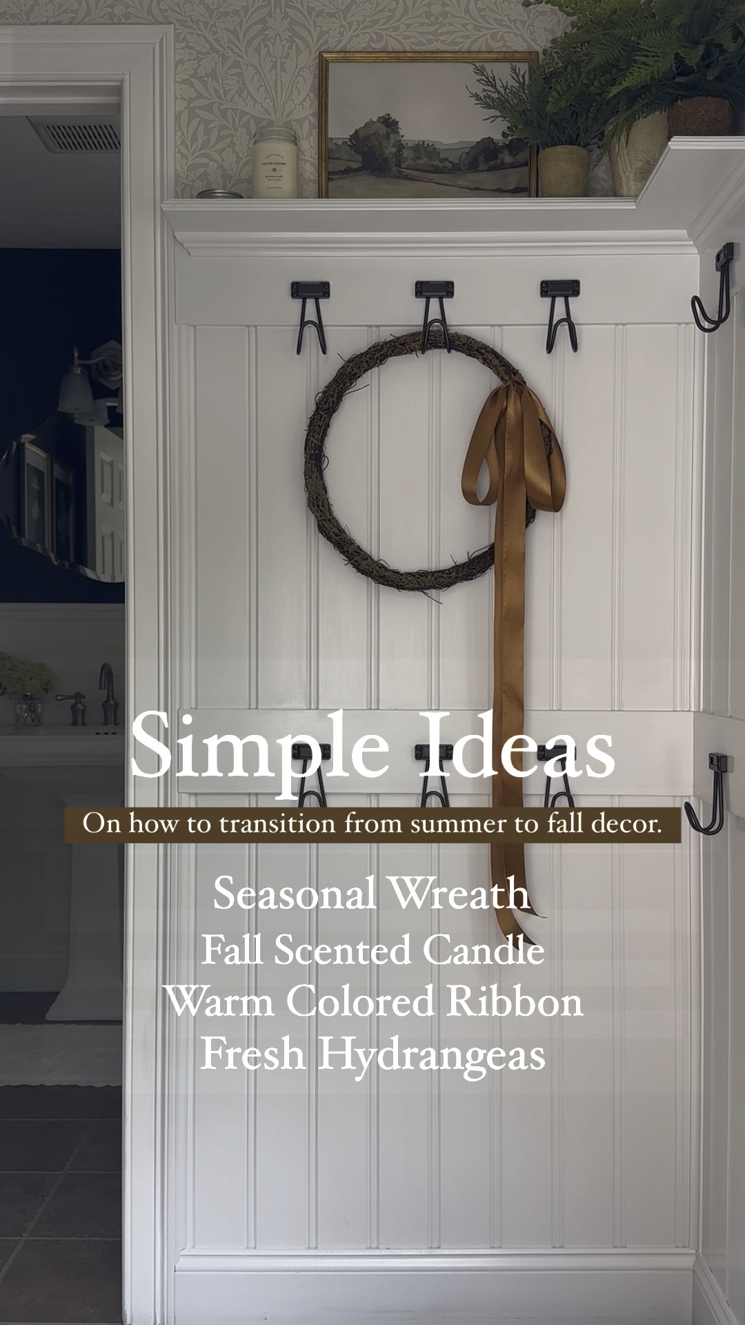 Simple ideas on how to transition your decor from summer to fall. 

#LTKSeasonal #LTKFind #LTKhome