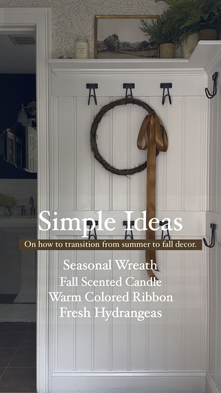 Simple ideas on how to transition your decor from summer to fall. 

#LTKSeasonal #LTKFind #LTKhome