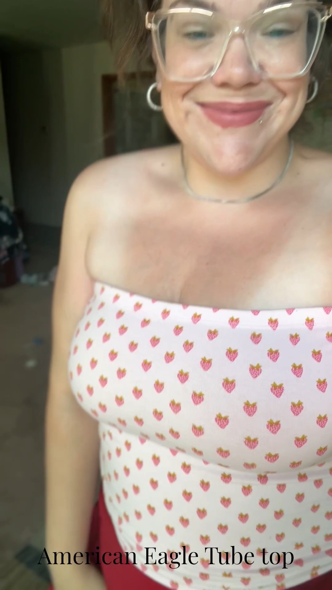 Little strawberry pop reversible tube top from @American Eagle Outfitters 

So many different designs to pick from and all under $10 right now!!!!!

#LTKMidsize #LTKSaleAlert #LTKootd