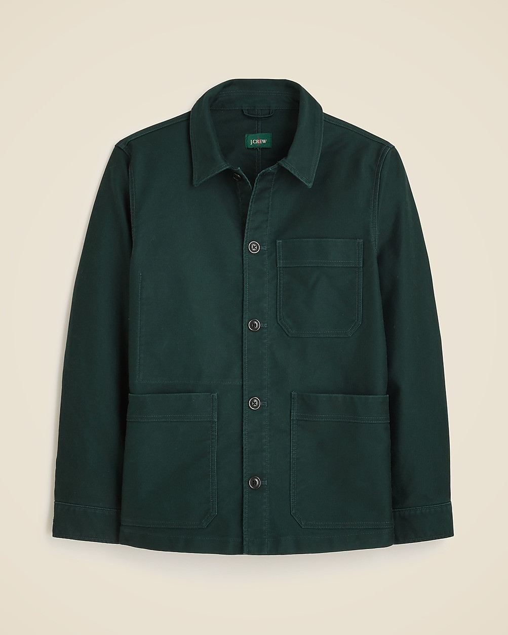 Cotton moleskin chore jacket | J. Crew US