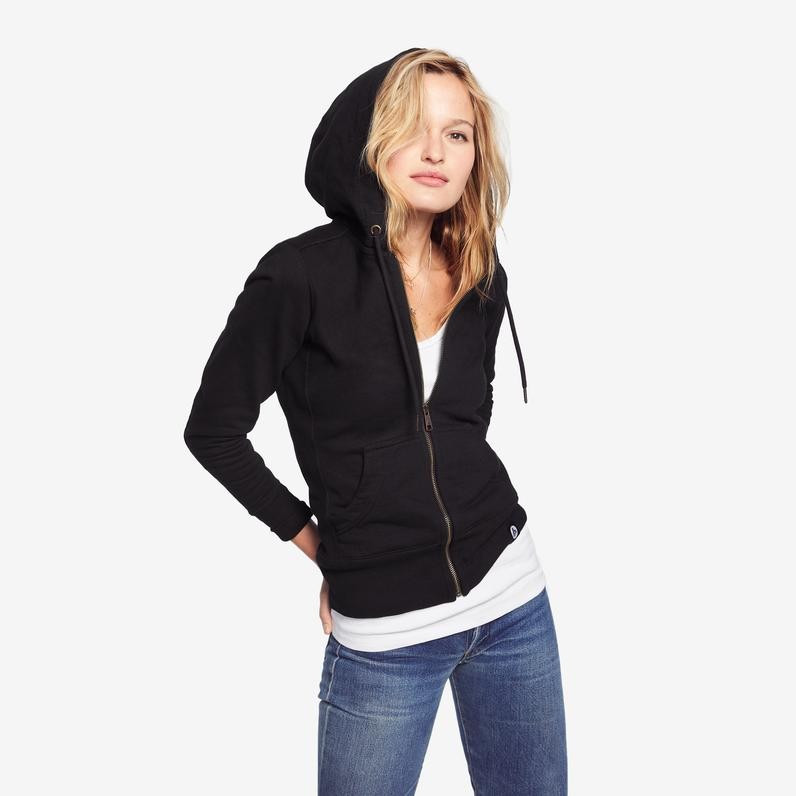 Classic Full Zip - Black | American Giant