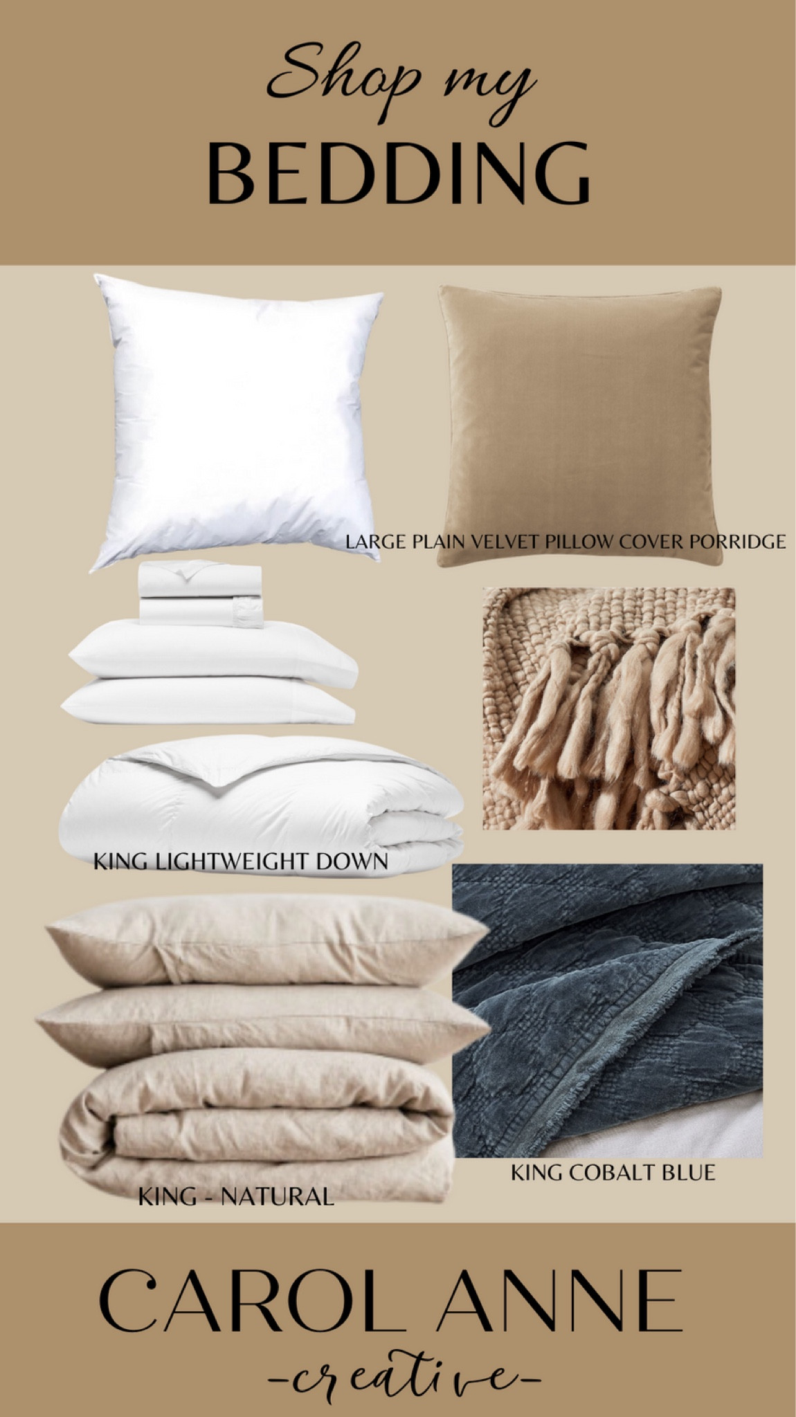 Shop my bedding favorites from Boll and Branch, Cultiver, Pottery Barn, Oka and Amazon. 

#LTKhome