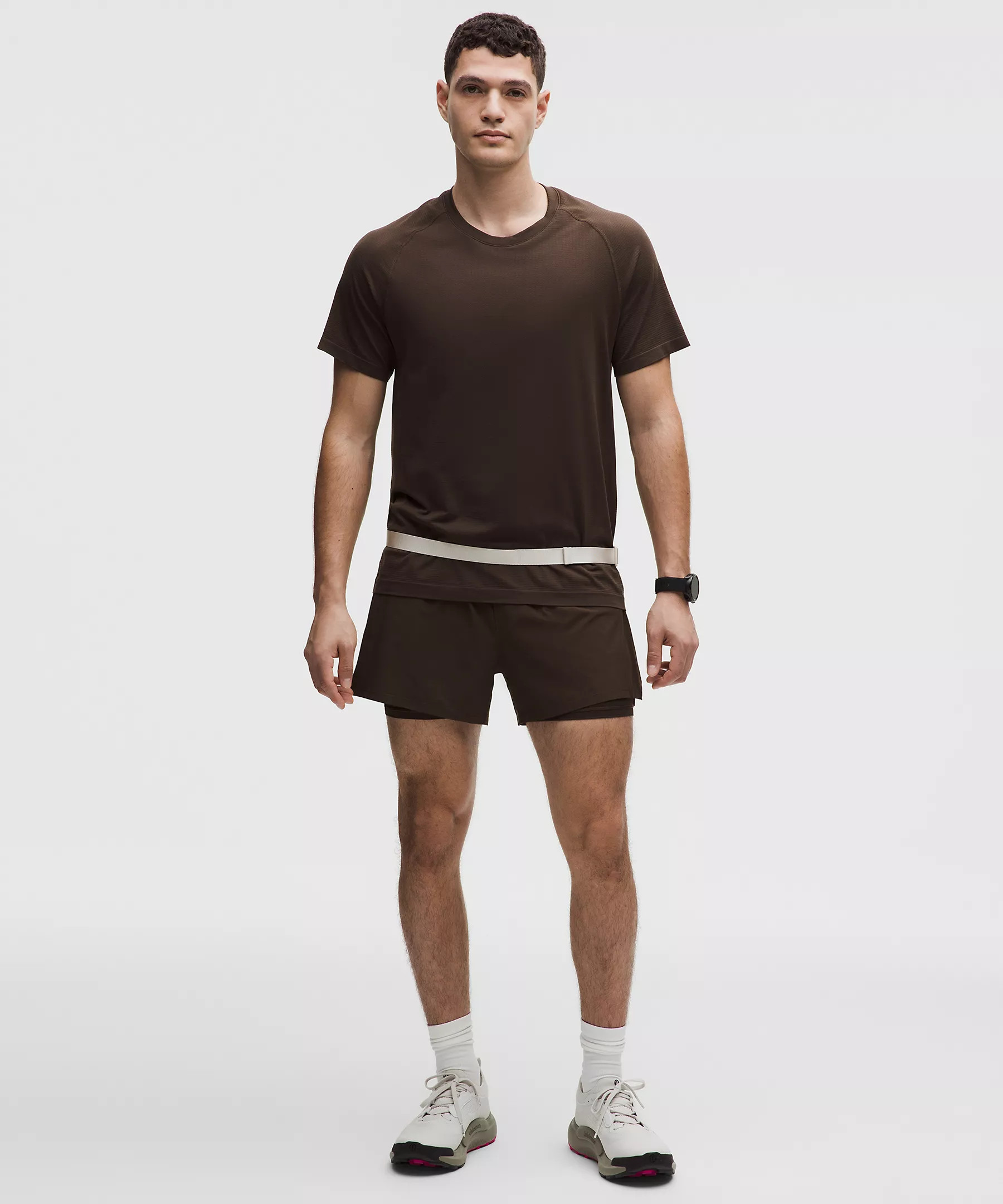 Mile Maker Ripstop Lined Short 4" | Lululemon (US)