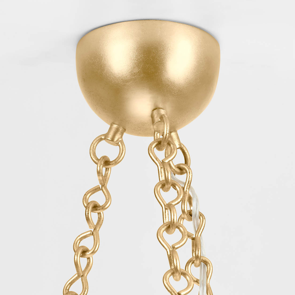 Avila Fiber Chandelier | Crate & Barrel | Crate & Barrel