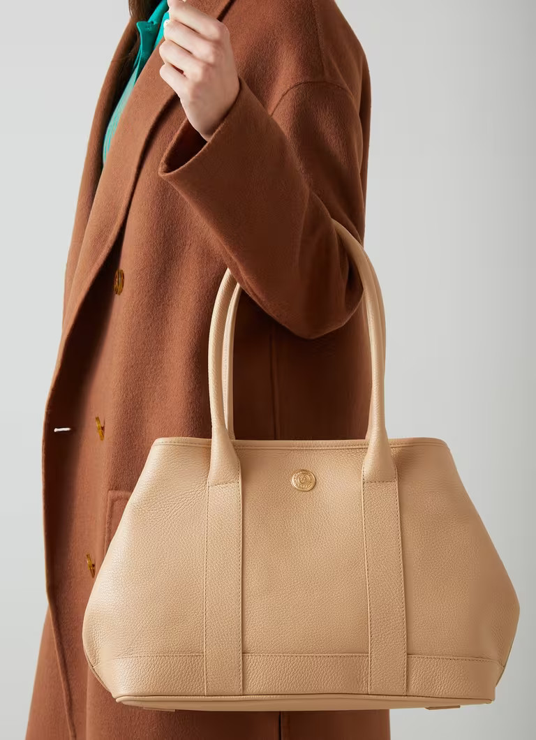 Laurie Camel Grainy Leather Tote Bag | L.K. Bennett (UK)