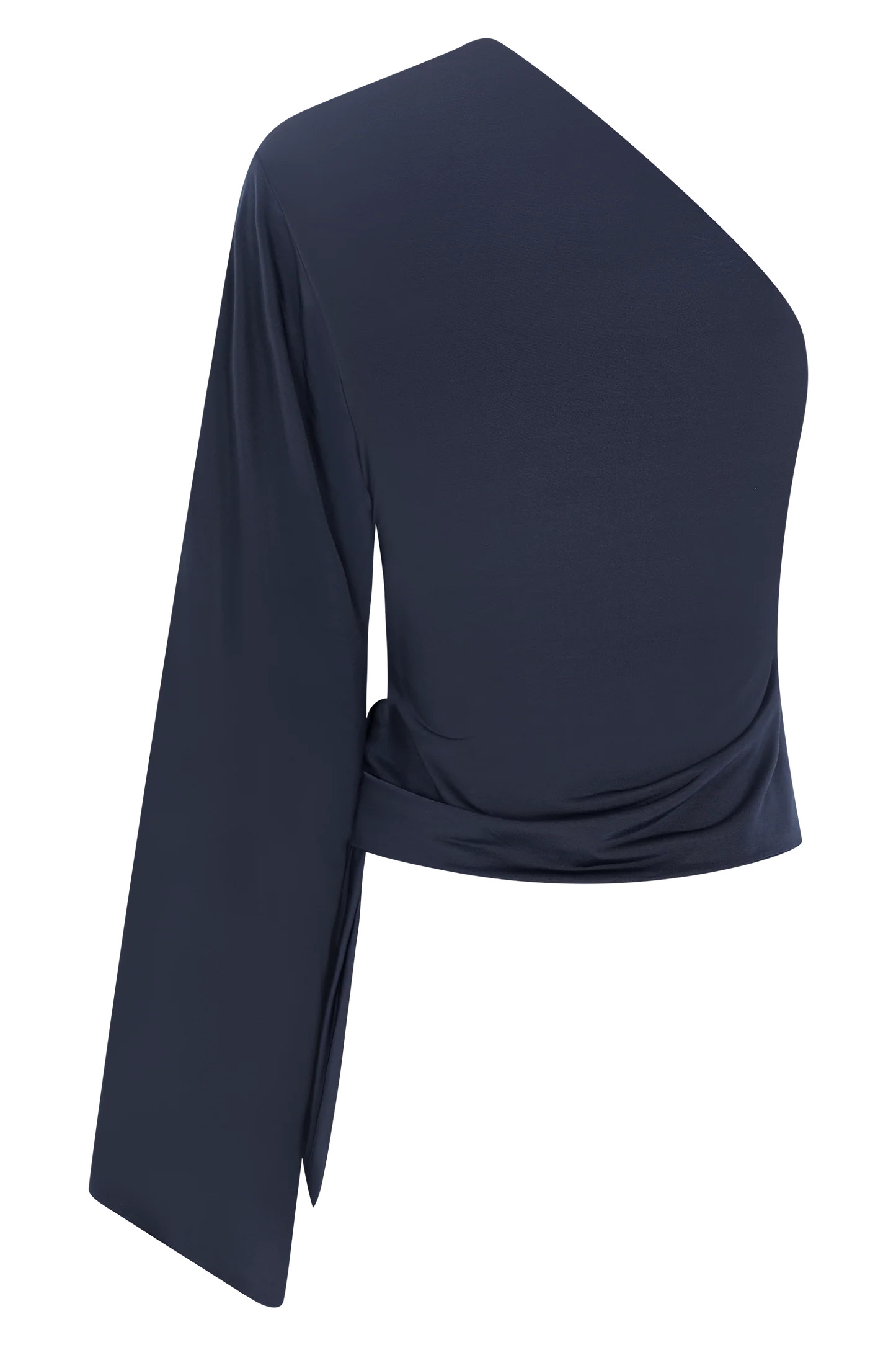 Vivica Slinky One Shoulder Top - Midnight Navy | MESHKI US