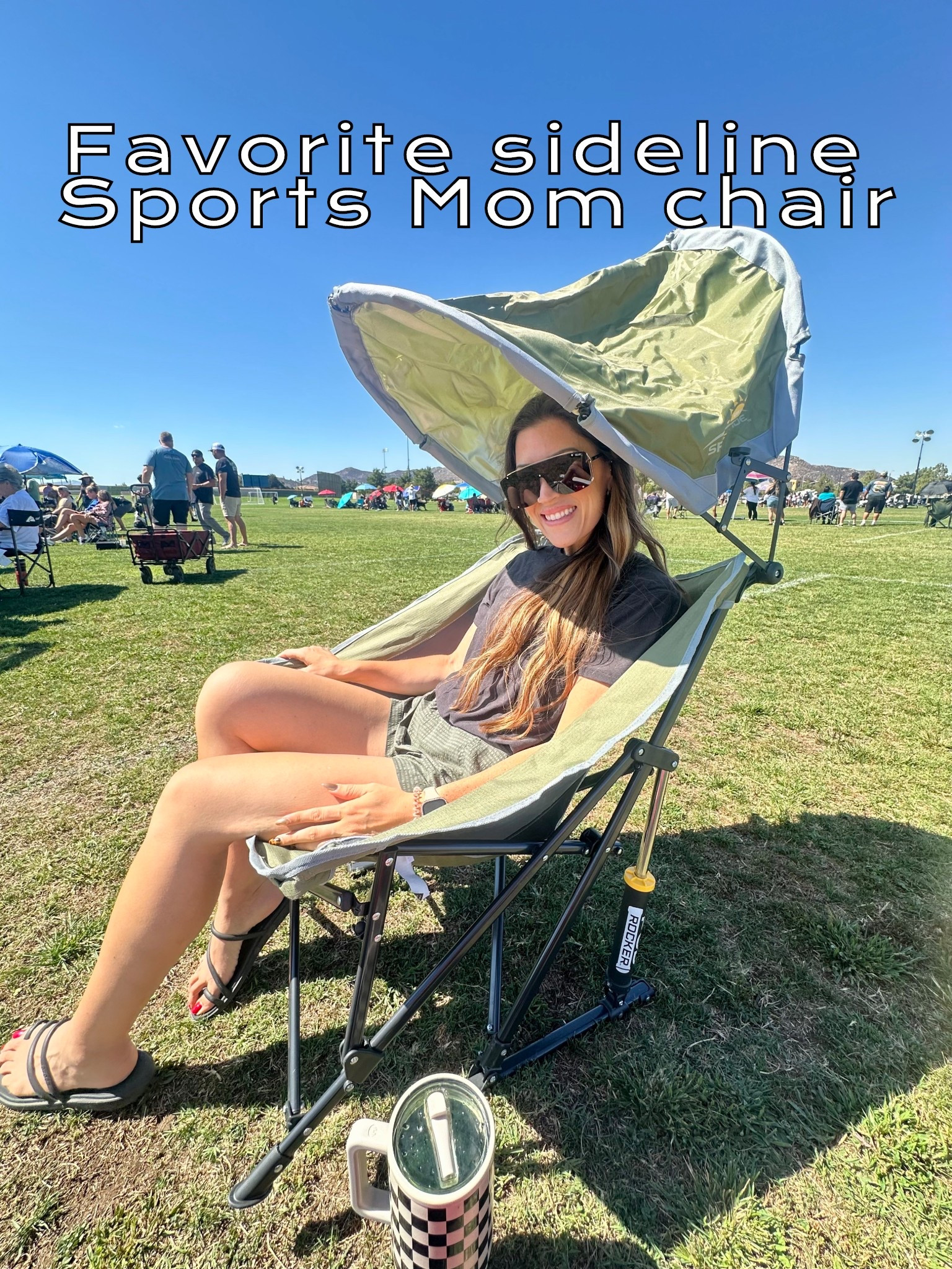If you’re a sideline sports parent/watcher like me, you need this chair! The sunshade is a must, it rocks, has pockets and is very comfy! 

#LTKSeasonal #LTKActive #LTKFamily