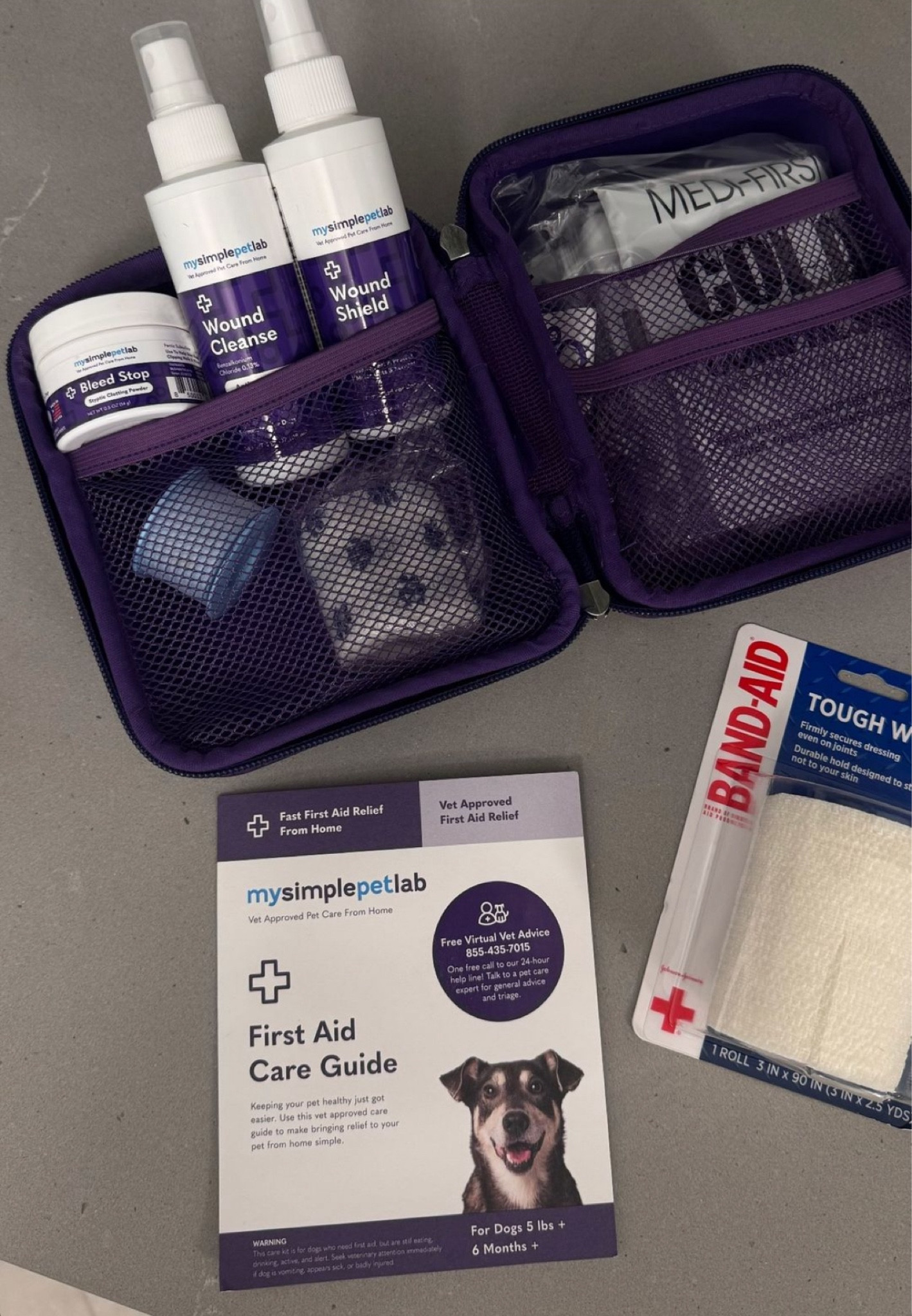 Pet first aid kit 
