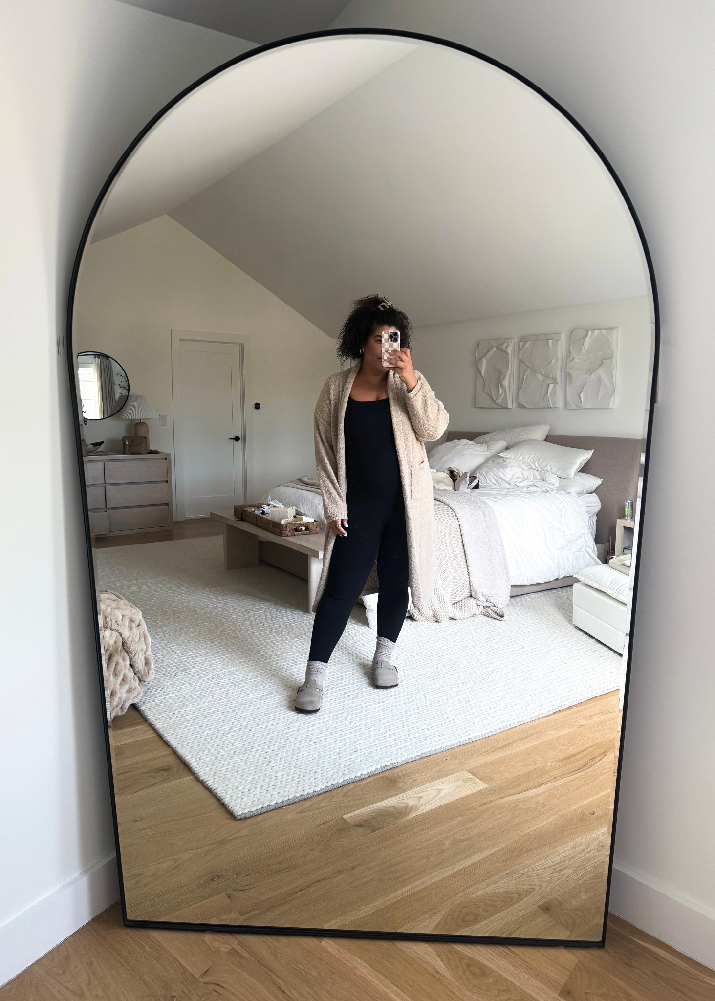 this maternity bodysuit is a must!! buying more colors asap! I’m 5’9” size 12/XL & 25 weeks pregnant & I’m wearing a size L! It’s very stretchy!! 

#LTKFindsUnder50 #LTKootd #LTKMidsize