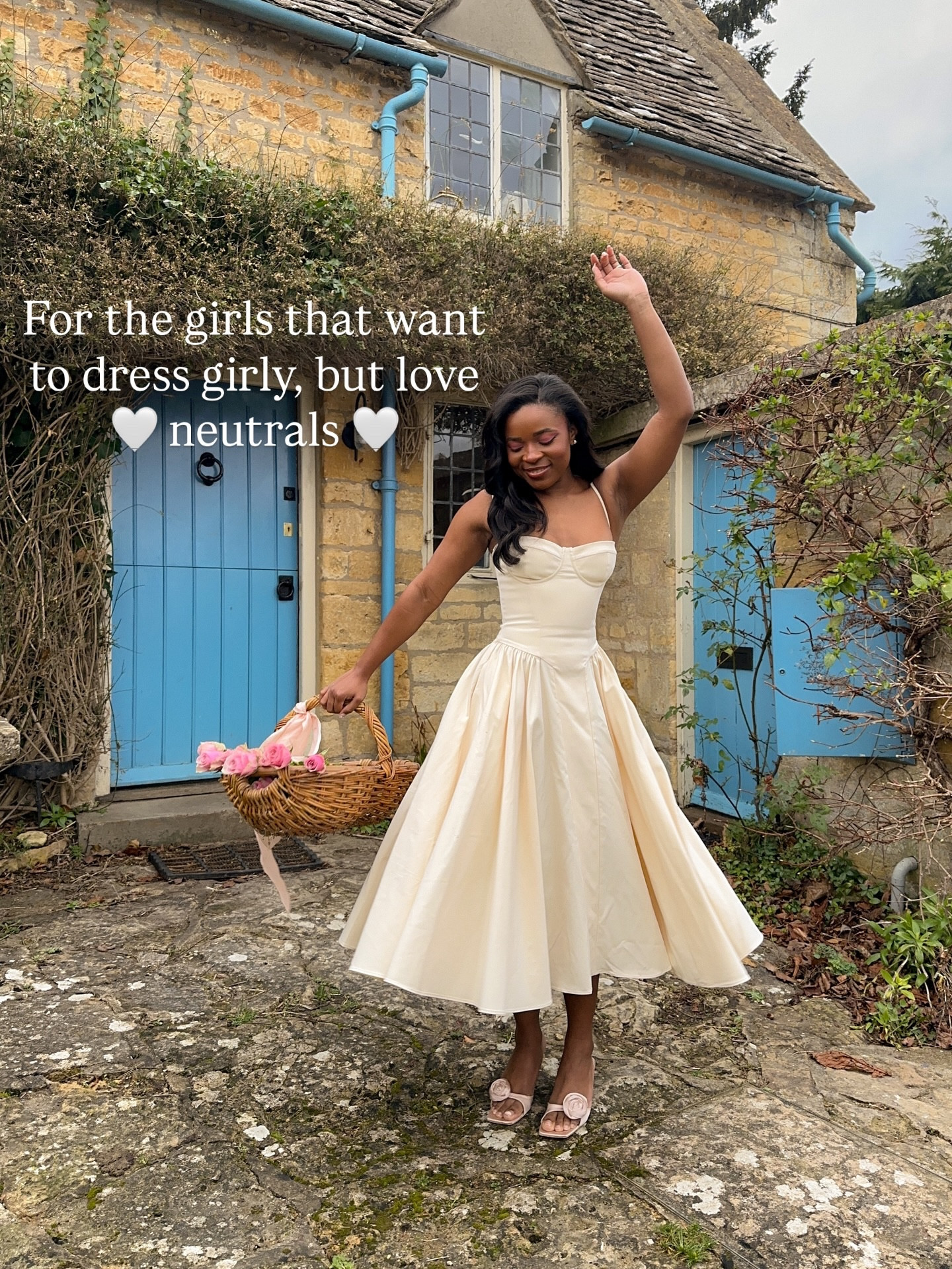 If you love girly styles but live in neutrals, this one’s for you angels! 🍨✨🤍

#outfitinspo #styleinspo #ukfashion #pinterestgirl #blackgirlluxury