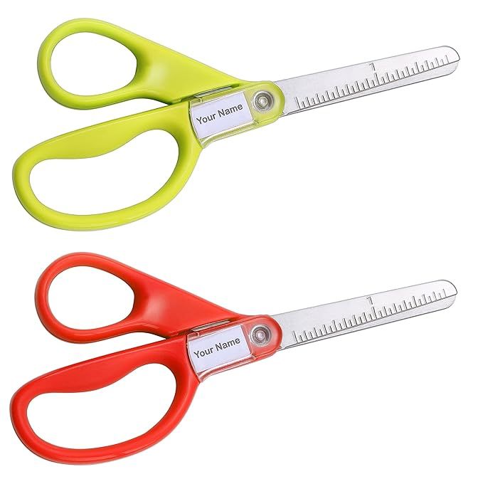 Stanley Guppy  5-Inch Blunt Tip Kids Scissors, Assorted Colors - Pack of 2 (SCI5BT-2PK) | Amazon (US)