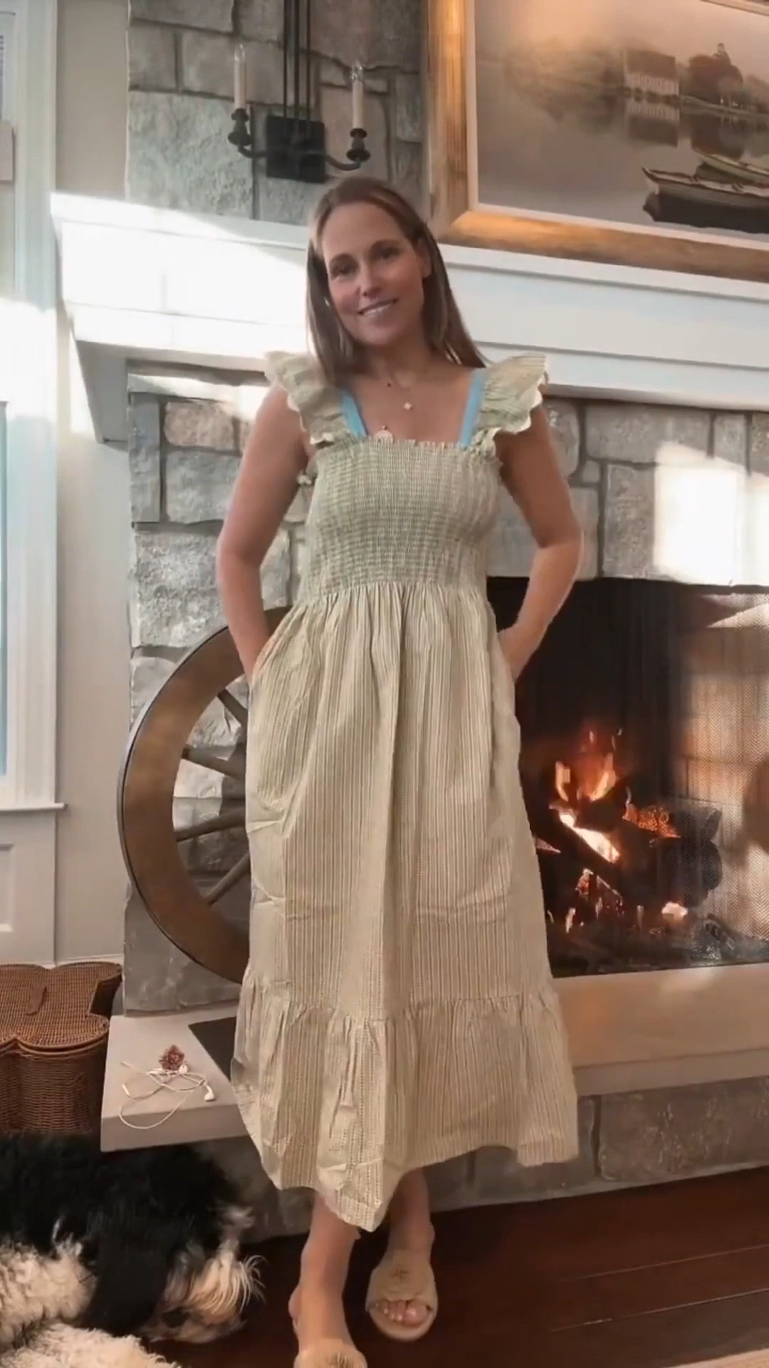 A simple dress you’ll reach for again and again all spring and summer. The sleeves add a soft, feminine touch, and the shape is easy and flattering. Paired with sandals and gold jewelry, it comes together in an effortless, polished way.

#LTKMidsize #LTKSeasonal #LTKOver40