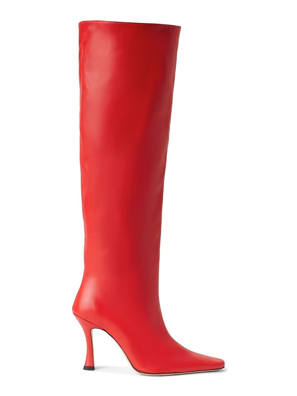 STAUD Cami Leather Tall Boots | Saks Fifth Avenue