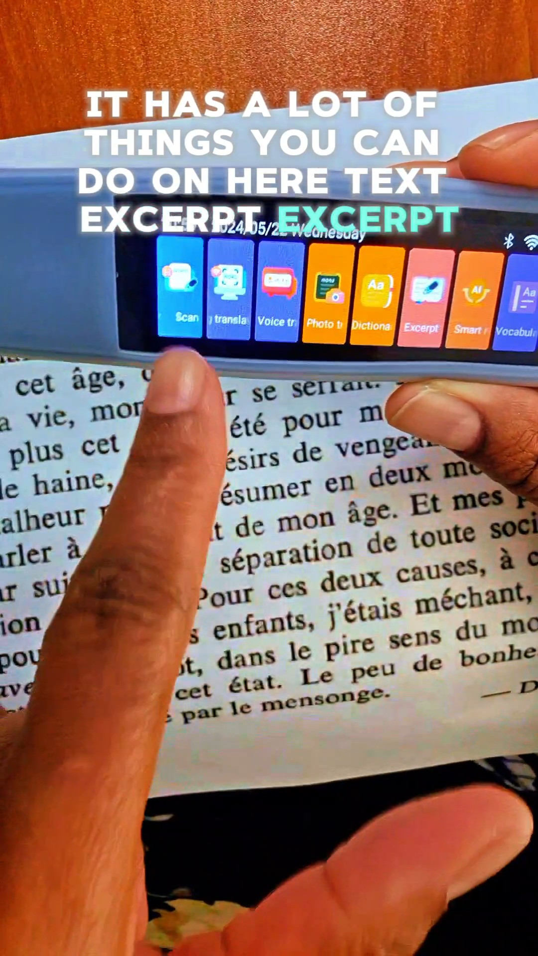 Translator Pen Scanner, Portable 134 Language Translator Device With 3.38 Inch Touch Screen. #translatorpen #translation #vacationessentials #translator #vacationmode #electronics #travel

#LTKfindsunder100 #LTKfamily #LTKtravel