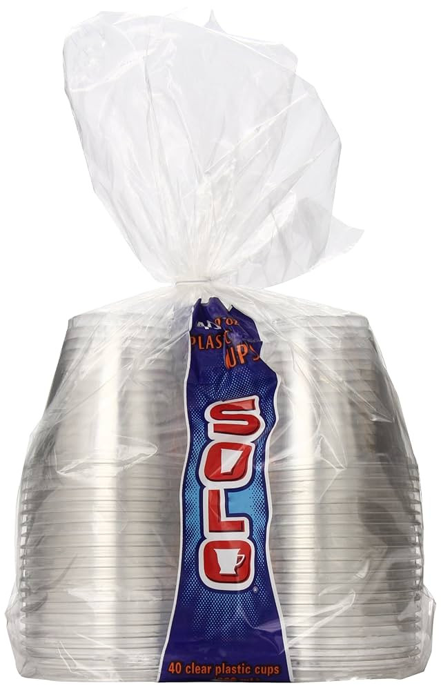 Solo Clear Cups - 9 oz - 40 ct | Amazon (US)