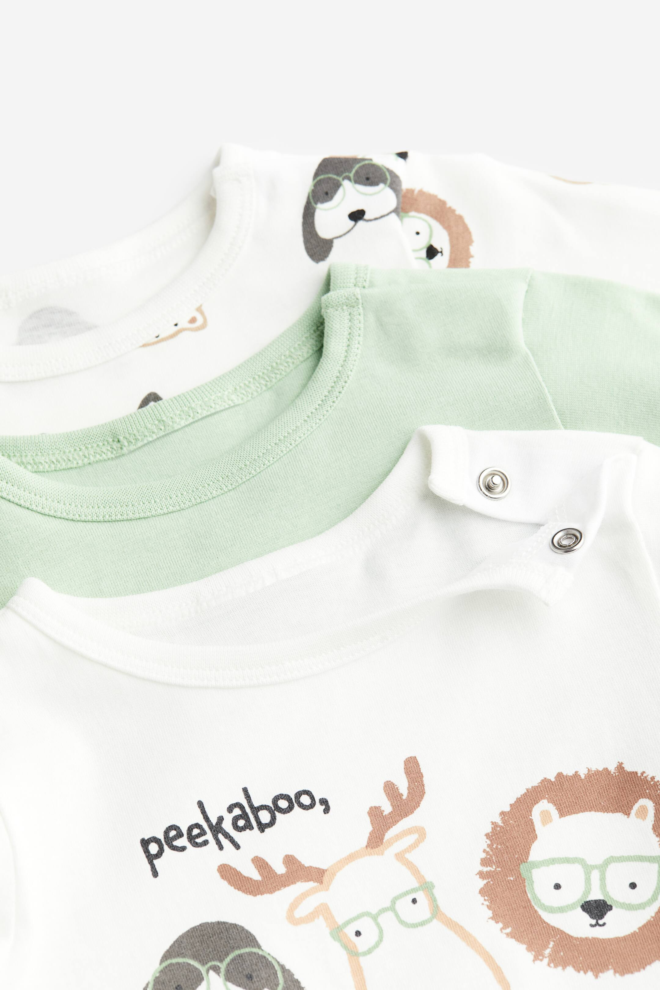 3-pack Cotton Pajamas | H&M (US + CA)