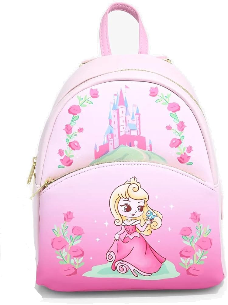 Loungefly Disney Sleeping Beauty Chibi Aurora Mini Backpack | Amazon (US)
