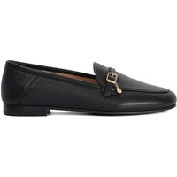 Dune London Women's 'Greya' Leather Loafers in Black | Size: 6 | Debenhams UK