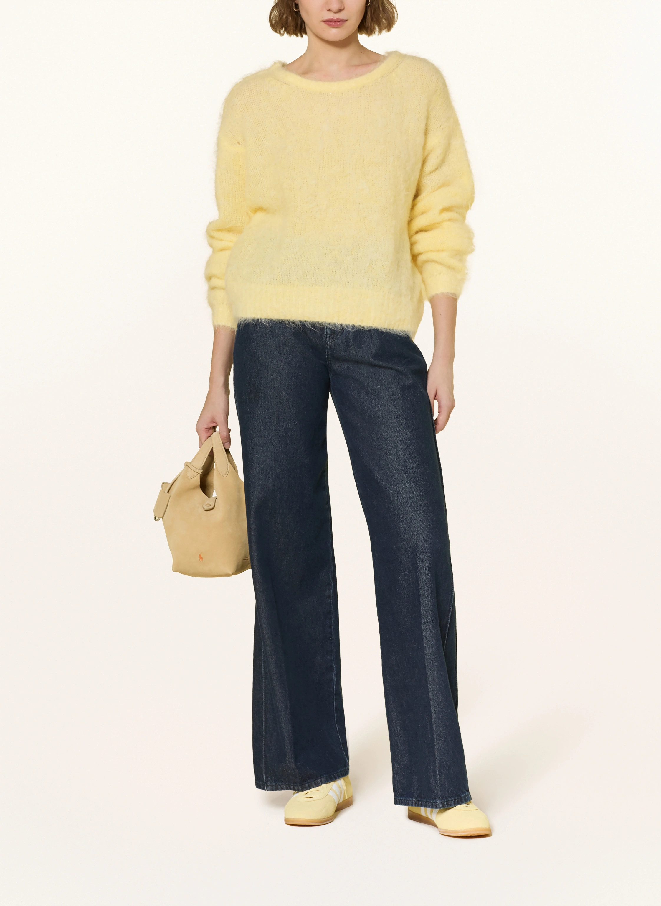 American Vintage Pullover NIBY in hellgelb | Breuninger (DACH)