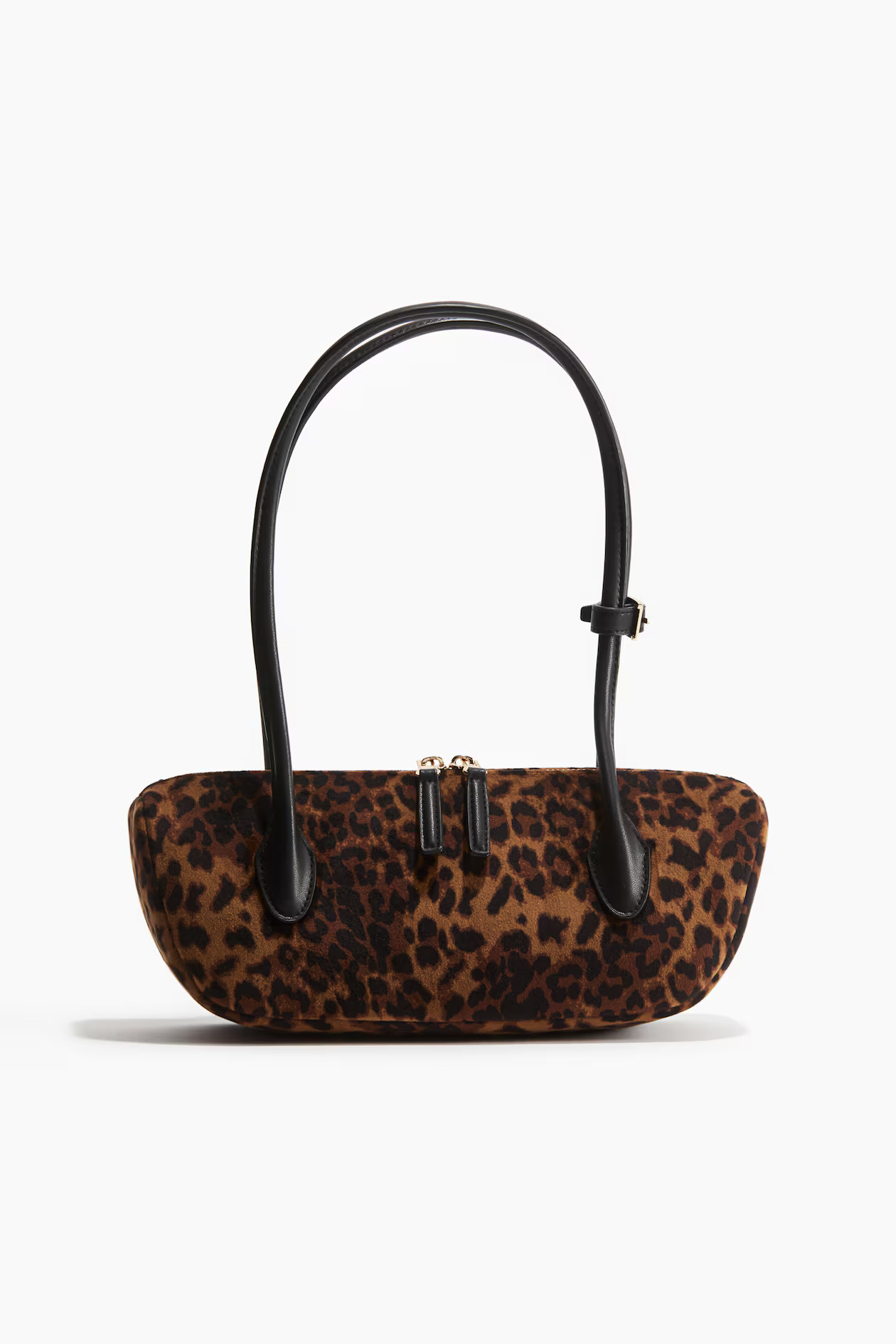 Oblong Shoulder Bag - Beige/leopard print - Ladies | H&M US | H&M (US + CA)
