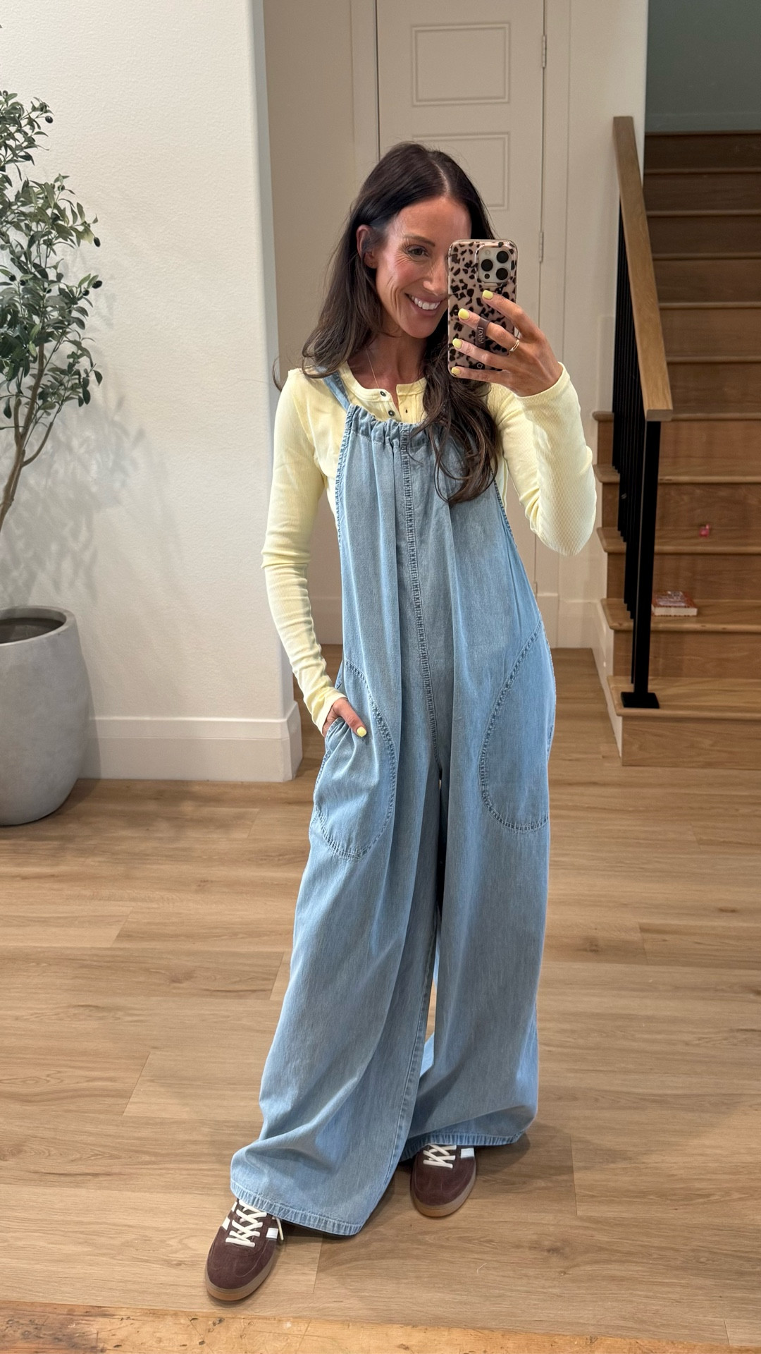 The cutest jumper ever! After I tightened the adjustable strap, it wasn’t quite so baggy. In a small! 