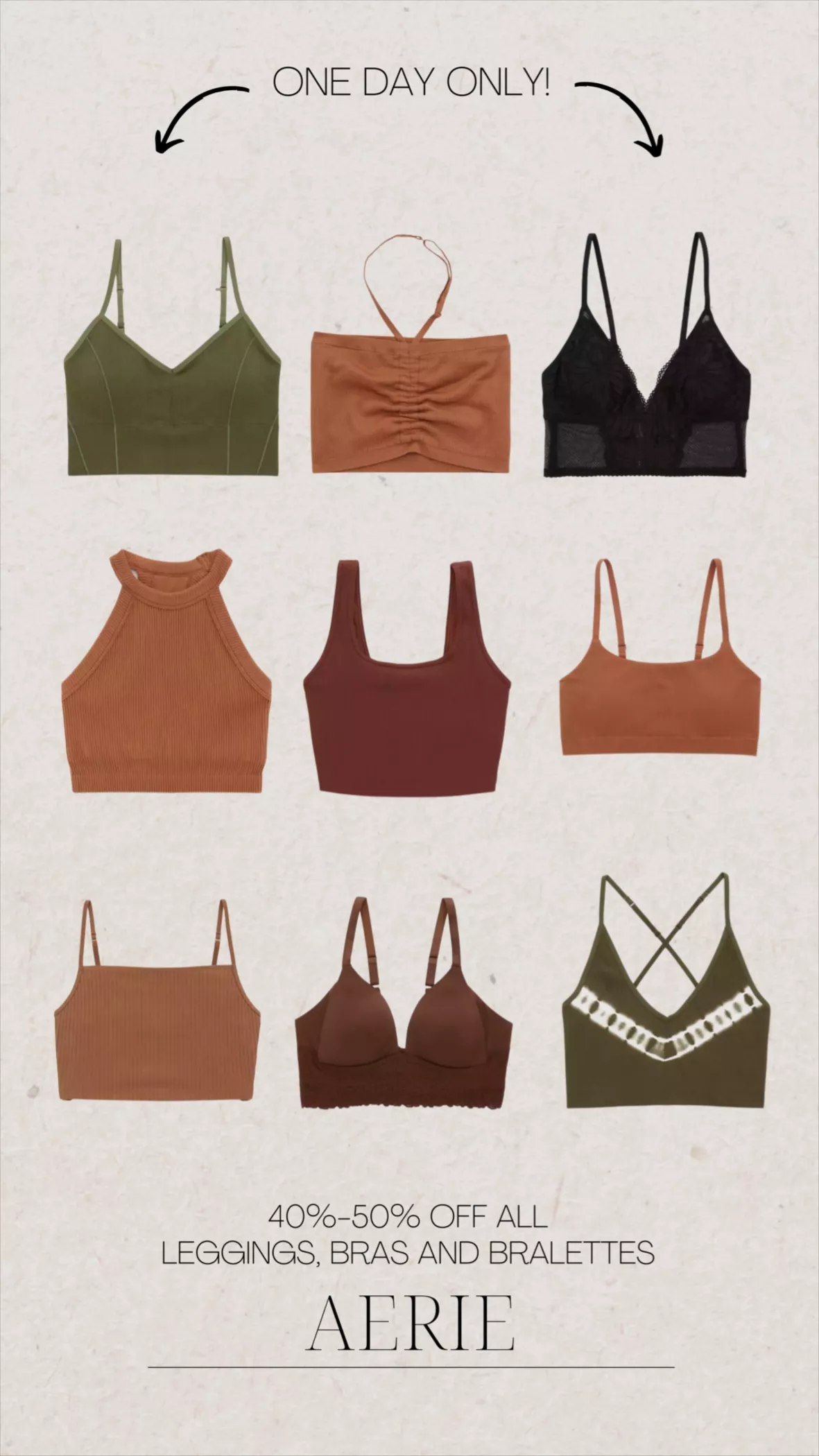 Aerie Hibiscus Lace Halter Bralette curated on LTK