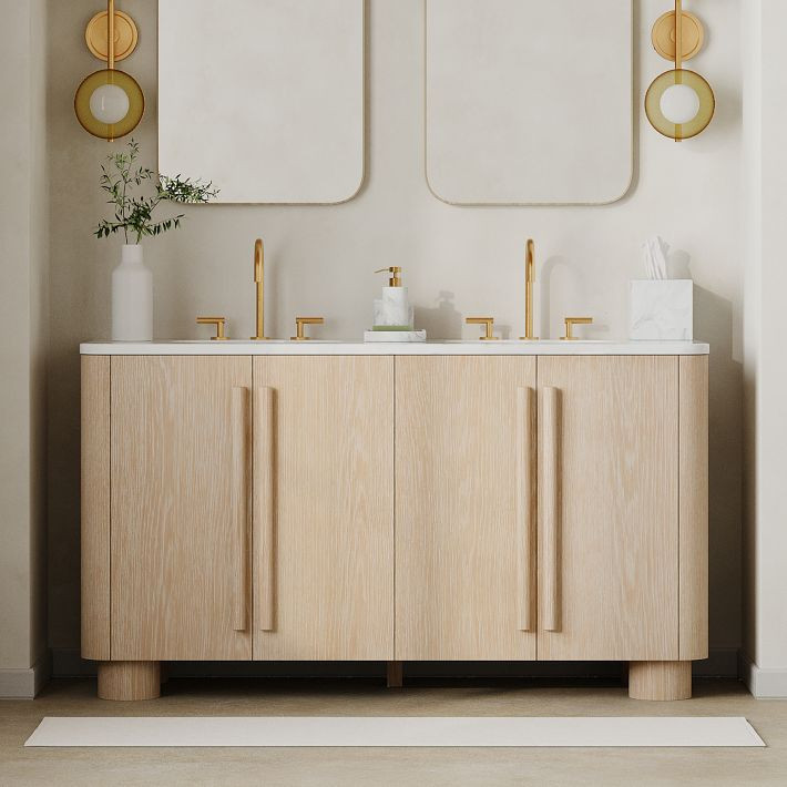 Isley Double Bathroom Vanity (60") | West Elm (US)