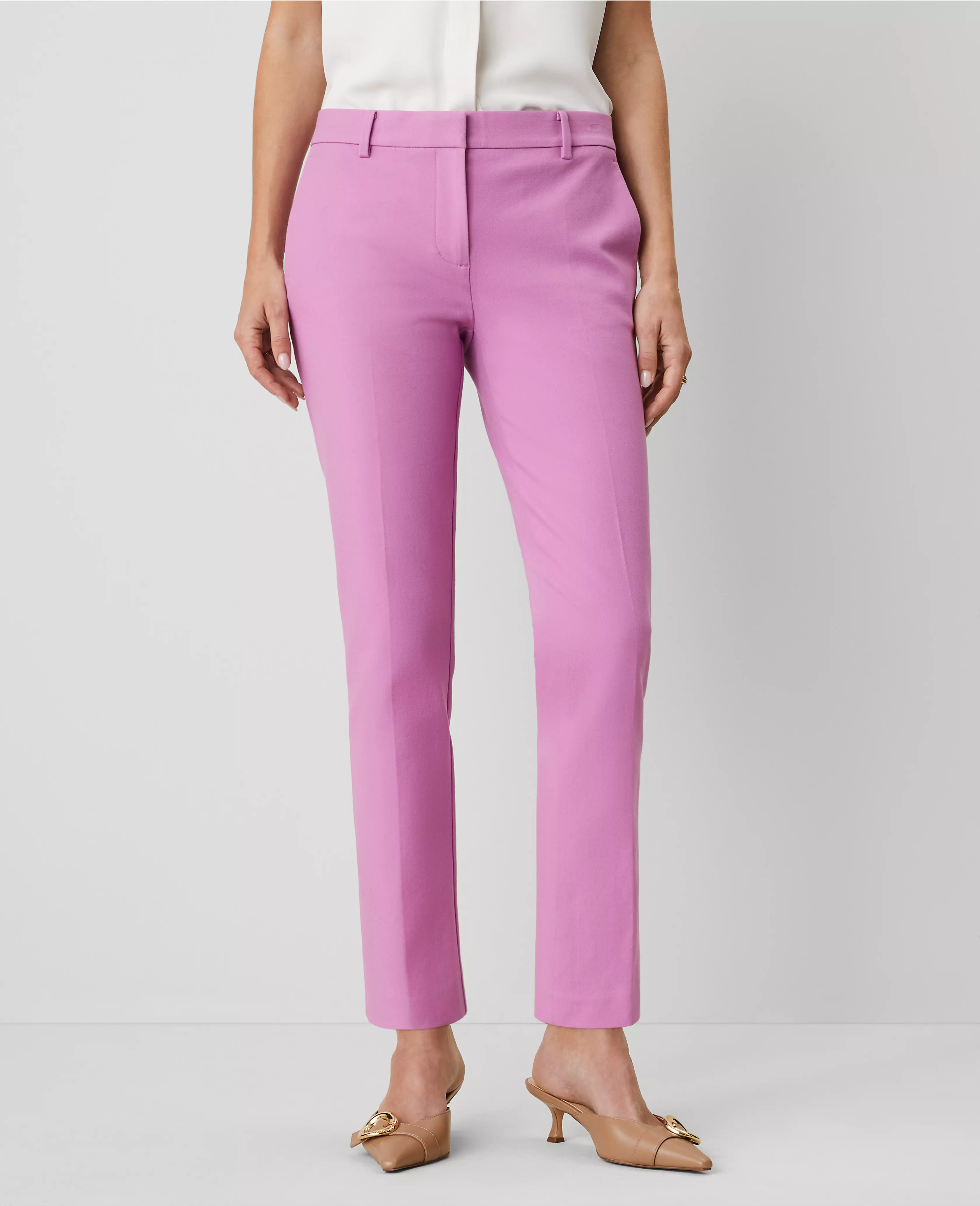 The Eva Ankle Pant - Curvy Fit | Ann Taylor