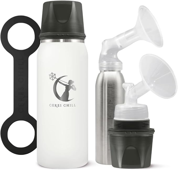 Breastmilk Chiller Reusable Storage Container by CERES CHILL | Keeps Milk Safe for up to 20 Hours... | Amazon (US)