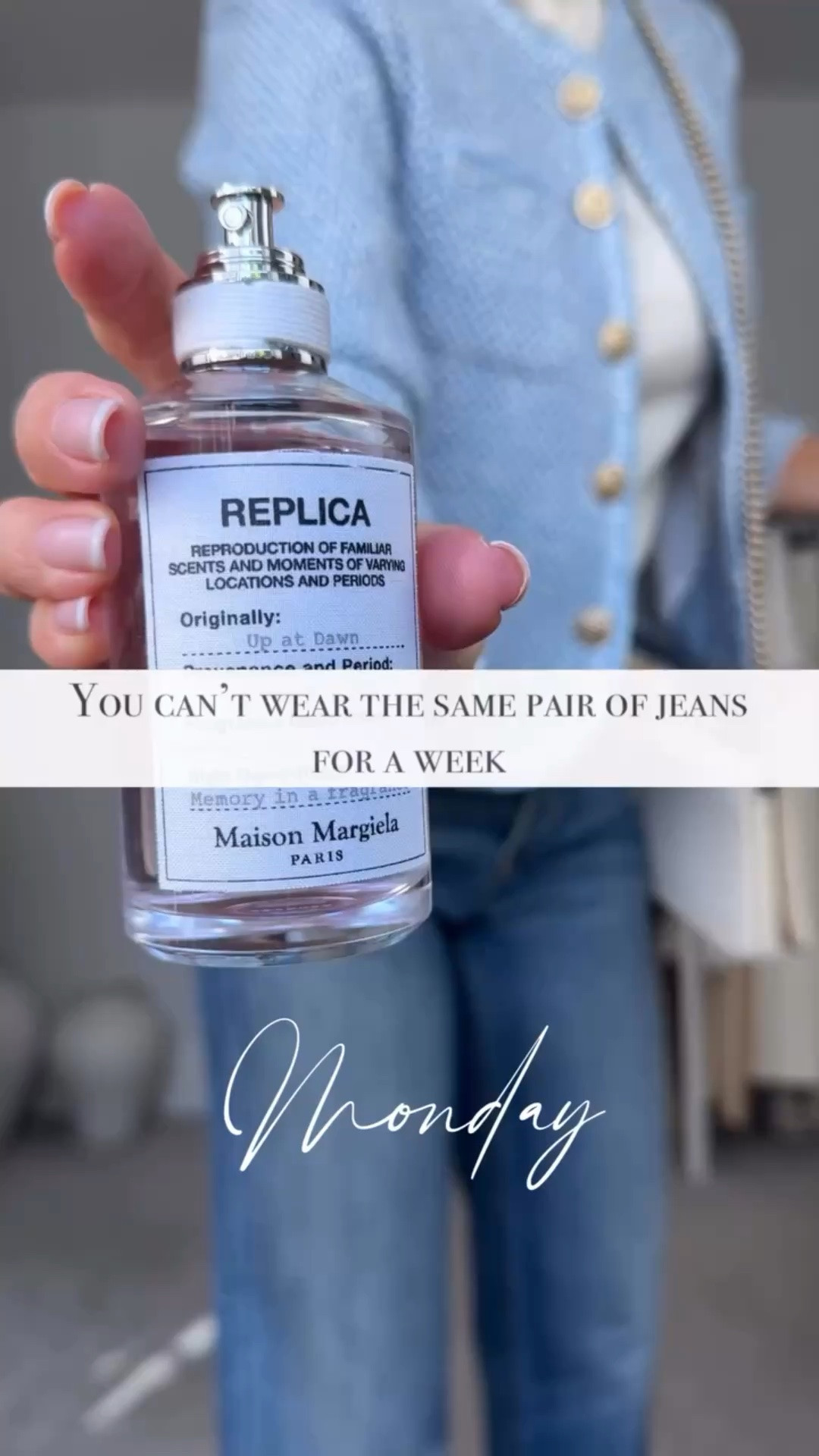 You can’t wear the same pair of jeans for a week…

…unless you style them completely differently. Then no one will notice! 

To be honest, we can wear most items in our wardrobes for a week without it getting weird. It only takes a little bit of time and creativity to match the different looks. 

As I always say, we don’t need a lot of clothes, just the right ones 🙌🏻

What item should I style for a week next? 

Details in pinned comment

#tessmontgomery #wardrobeexpert #capsulewardrobe #perfectjeans