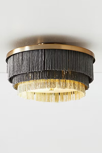 Oahu Fringe Flush Mount | Anthropologie (US)