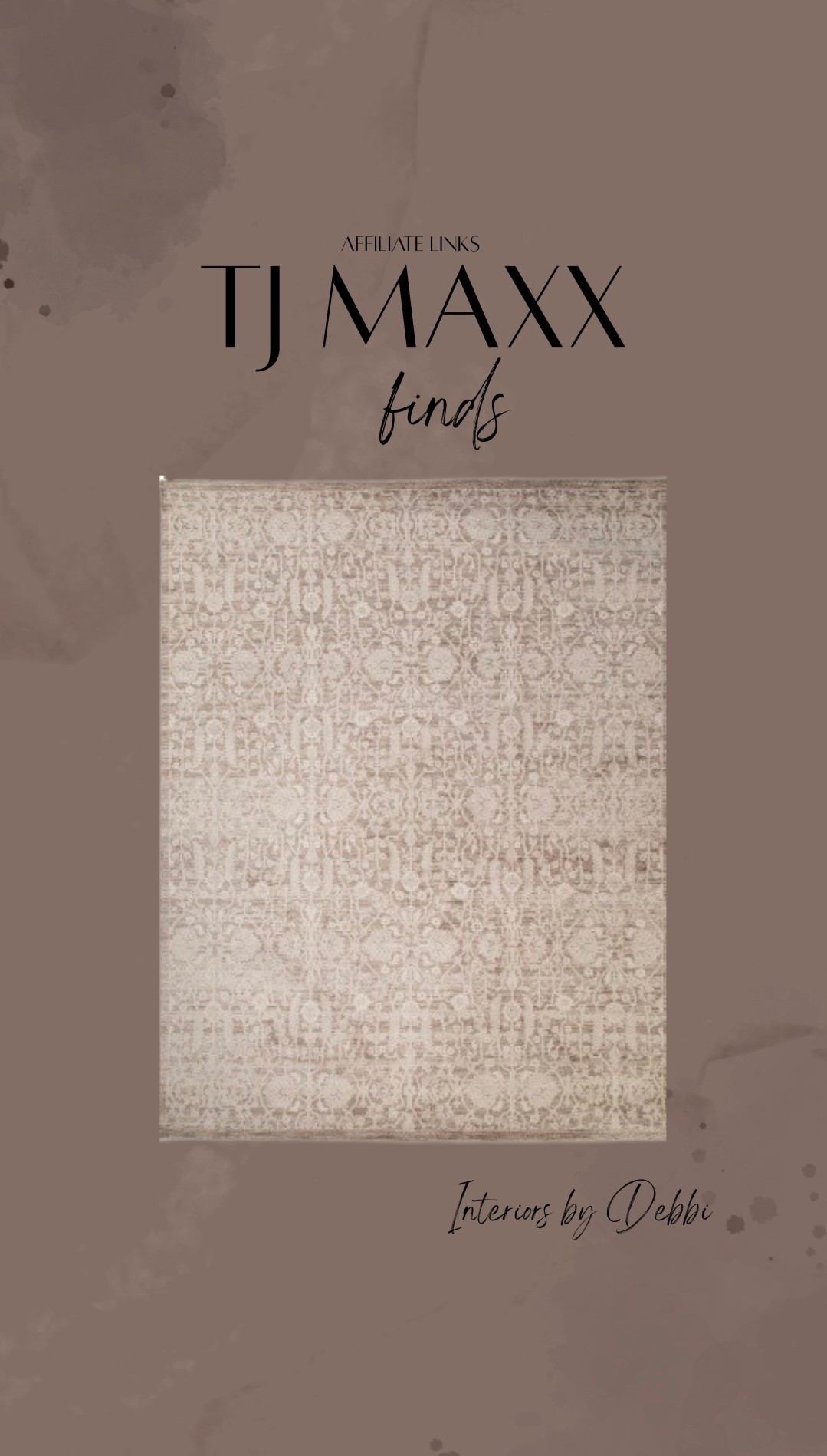 TJ Maxx Find
Neutral rug, area rug, transitional home, modern decor, amazon find, amazon home, target home decor, mcgee and co, studio mcgee, amazon must have, pottery barn, Walmart finds, affordable decor, home styling, budget friendly, accessories, neutral decor, home finds, new arrival, coming soon, sale alert, high end look for less, Amazon favorites, Target finds, cozy, modern, earthy, transitional, luxe, romantic, home decor, budget friendly decor, Amazon decor #tjmaxx