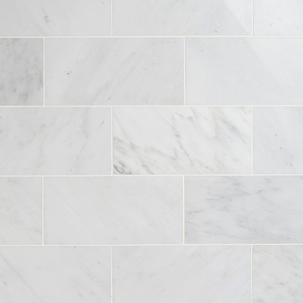 Ivy Hill Tile Oriental 6 in. x 12 in. x 8 mm Marble Floor and Wall Tile (5 sq.ft./Box)-EXT3RD1002... | The Home Depot