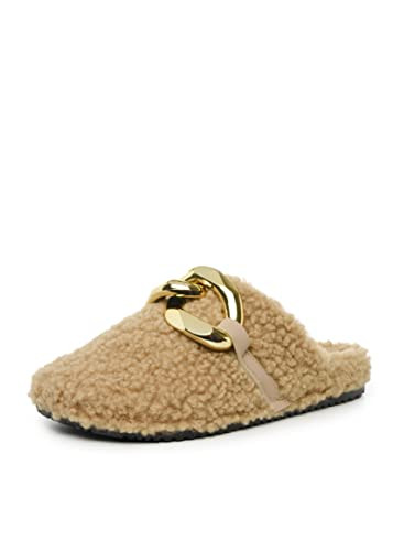 CLOUDAIR Fantsie Womens Fuzzy Slippers for House, Indoor & Outdoor - Furry Faux Plush Slipper - Lightweight & Comfortable Winter Shoes with Rubber Outsole | Amazon (US)
