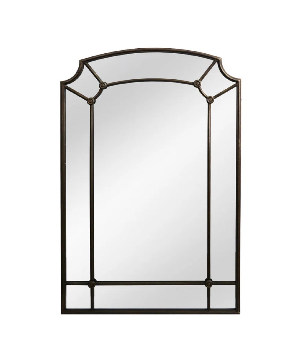 Canora Grey Hyler Cast Iron Classic Traditional Distressed Accent Mirror & Reviews | Wayfair | Wayfair North America