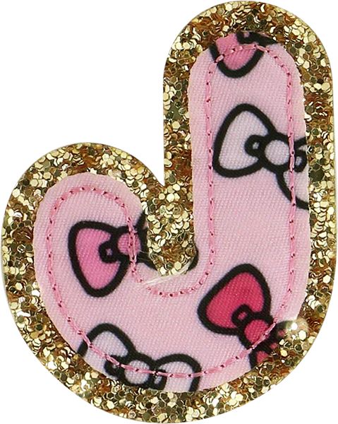 Hello Kitty Bow Letter Patches | Stoney Clover Lane