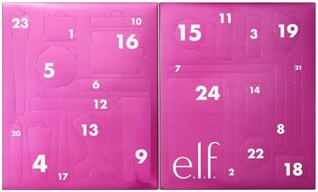 e.l.f. Sleigh the Holidays 24-Day Advent Calendar 2025, Skincare Essentials & Festive Makeup In L... | Amazon (US)